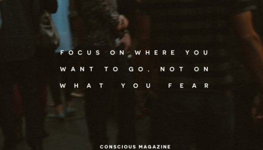 Focus on where you want to go