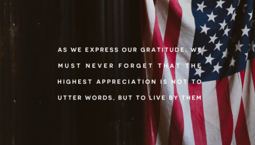 As We Express Our Gratitude