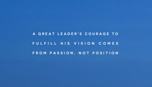A Leader’s Courage