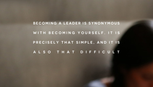 Becoming A Leader
