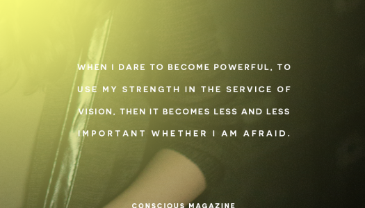 When I dare to become powerful…