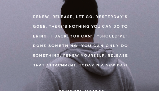 Renew, release, let go.